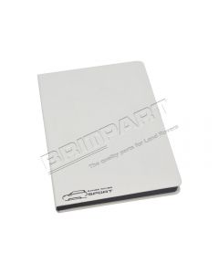 Notatnik duży Range Rover Sport biały - LRSPANRRSL