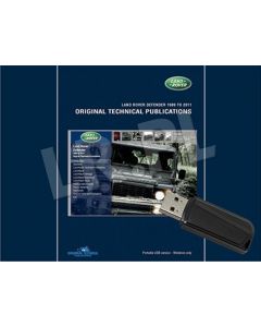 Publikacje techniczne na USB Defender 90 , 110 , 130 1983-2011 (zawiera pojazdy militarne) - LTP3003USB