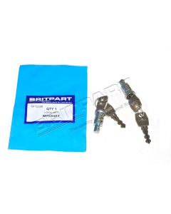 Wkład zamka 2 szt. z 2 kluczykami Defender - MTC6503