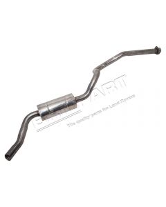Tłumik końcowy wydechu ze stali nierdzewnej LR Defender 110 do Vin 266789 - NRC7842SS