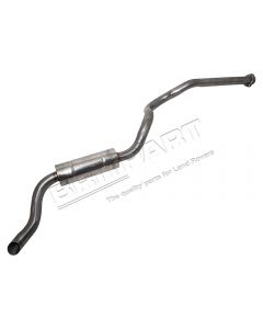 Tłumik tył z rurą ze stali nierdzewnej LR Defender 110 TD - NTC2832SS