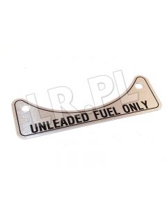 Naklejka Unleaded Fuel przy wlewie paliwa Defender , Range Rover Classic - NTC2914GEN