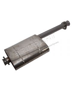 Przedni tłumik ze stali nierdzewnej LR Defender 110 2,5 Diesel / Benzyna do 1986 włącznie - NTC4614SS