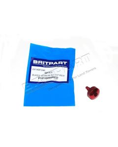 Korek rury gumowej chłodnicy TD5 czerwony - PYP10008RED