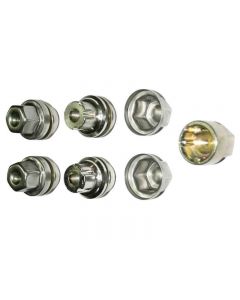 Śruby zabezpieczające kół - felga aluminiowa - RR P38 (kpl. 4 szt.) - RRB100370