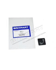 Naklejka zabezpieczenia zamka Defender - RRC8530G