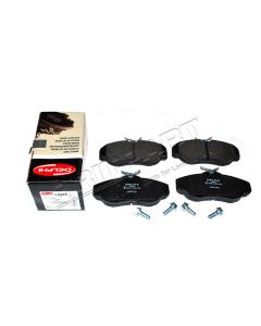 Klocki hamulcowe przód Discovery II (śruby + blaszki) - SFP500150DELPHI