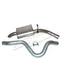 Tłumik tył Discovery / RRC V8 EFI (z katalizatorem) - STC3717