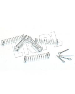 Zawleczki i sprężynki mocowania klocków hamulcowych przód tarcza niewentylowana Defender / Discovery / RRC / tył Defender 110 / 130 - STC8576