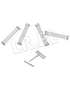 Zawleczki i sprężynki mocowania klocków hamulcowych przód tarcza niewentylowana Defender / Discovery / RRC / tył Defender 110 / 130 - STC8576EAC