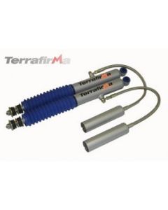 Amortyzator tył Defender/Discovery/RR (+2) z zewnętrznym zbiornikiem gazu - Terrafirma (wymaga dyslokatorów) - TF402