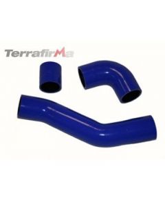 Komplet rur silikonowych turbo i intercooler Defender 300 TDI / Discovery 200 / 300 TDI (niebieskie) - TF721