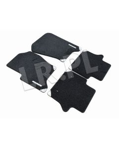 Dywaniki welurowe RR Sport / RR Sport od 2010 kpl. na auto (ebony black) - VPLAS0196PVJGEN