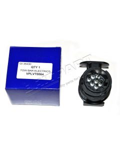 Adapter gniazda 13 / 17 typ N RR Evoque 12 - 19 / od 2019 / L405 / RR Sport od 2014 /Discovery 5 / Sport od 2015 / Velar / Defender od 2019 - VPLVT0064G