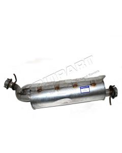 Tłumik środkowy z katalizatorem RR P38 V8 od 98 (VIN wa376580) - WCE104311