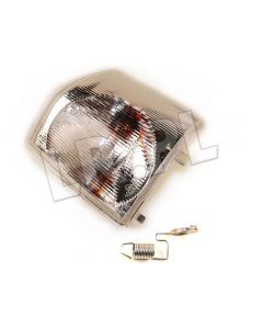 Kierunkowskaz Discovery przód od 95 lewy (biały klosz) - XBD100770W