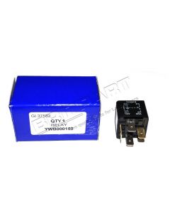 Przekaźnik 12 V żółty / czarny Freelander 1 / RR P38 / Defender - YWB000150